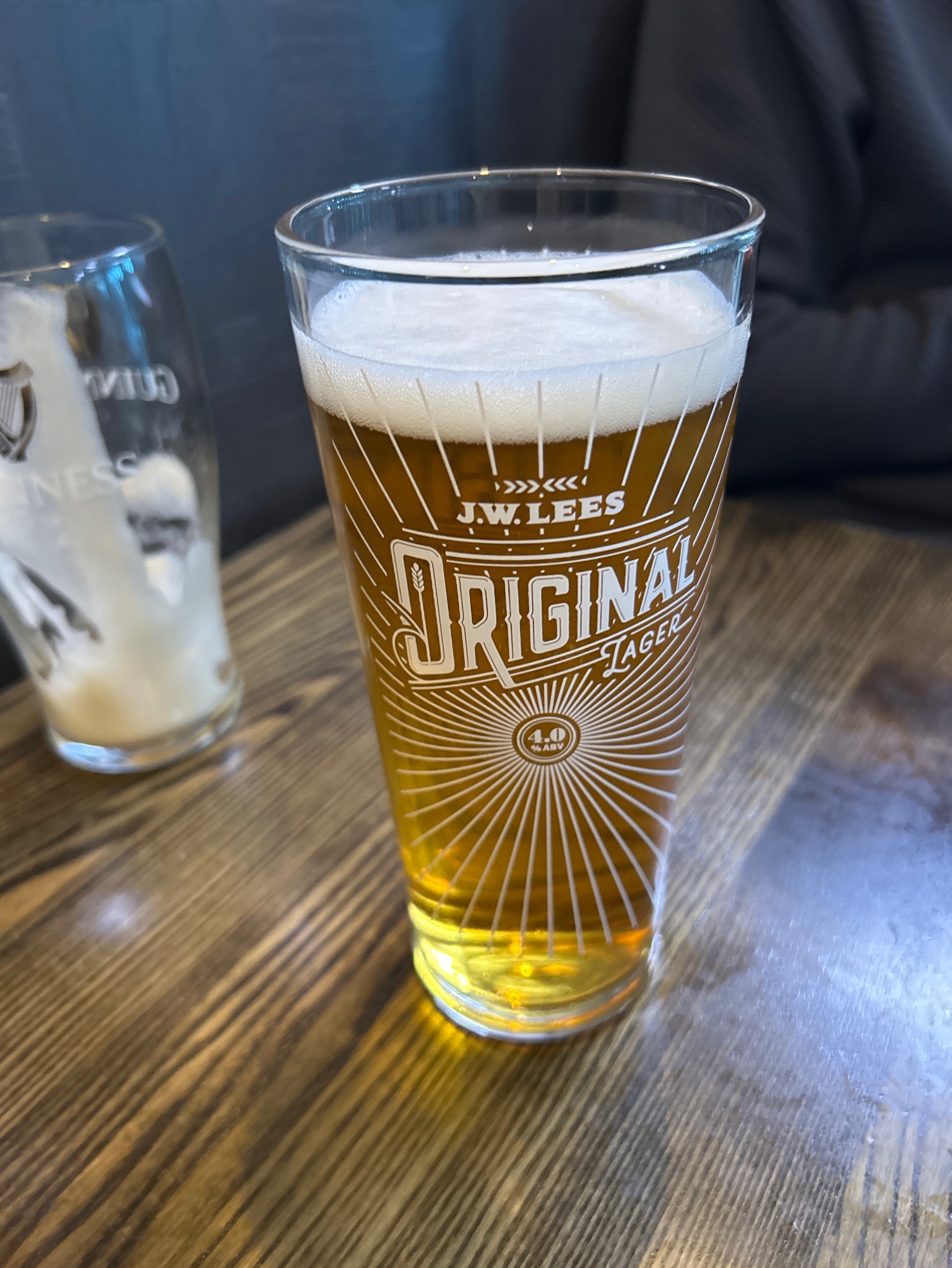 Original Lager, J.W. Lees Brewery