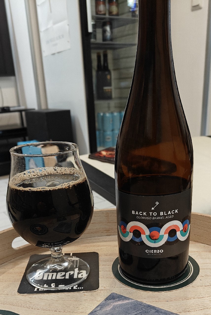 Back to Black Oloroso Barrel Aged, Cierzo Brewing Co.