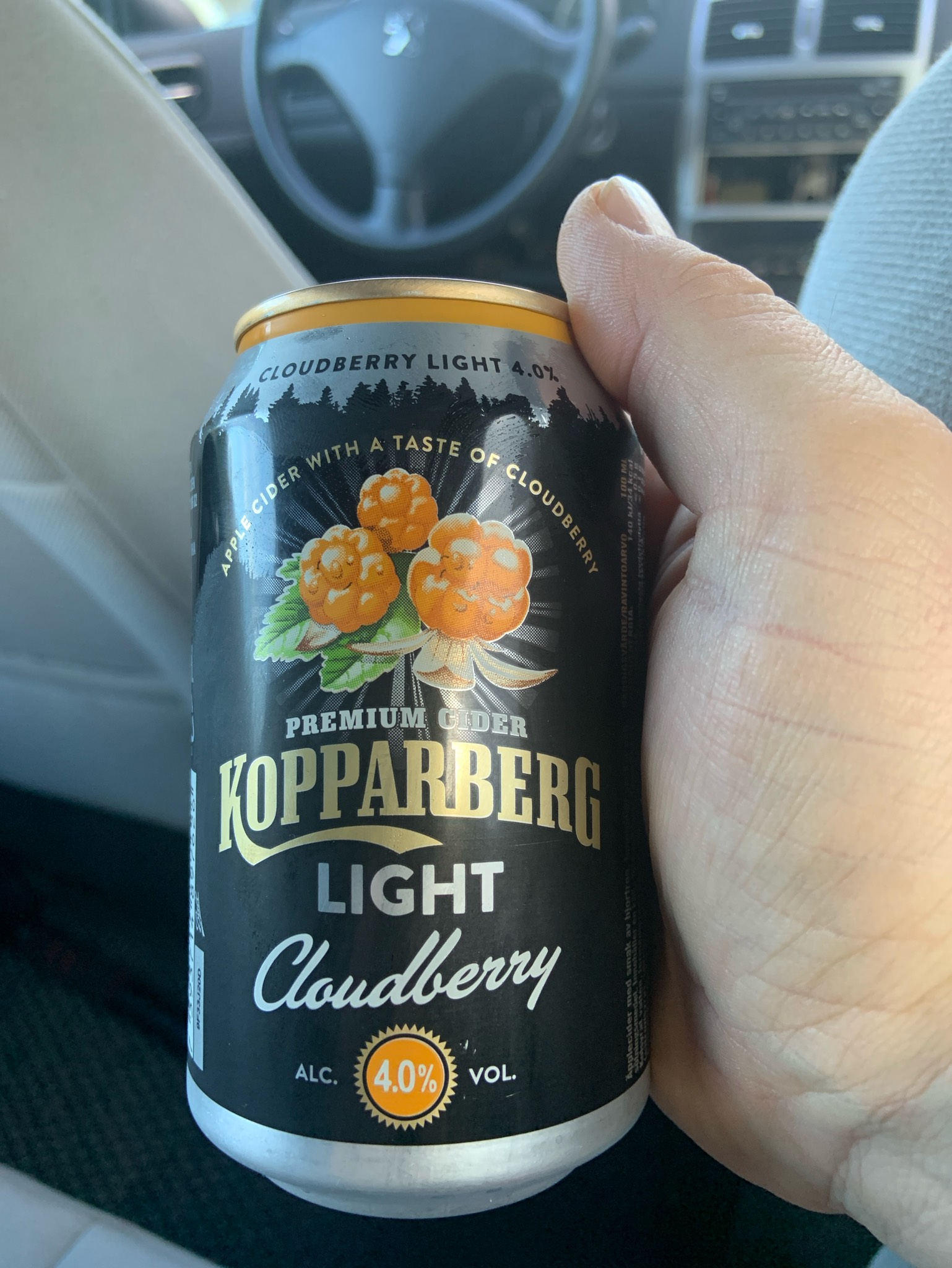 Kopparberg Light Cloudberry, Sweden