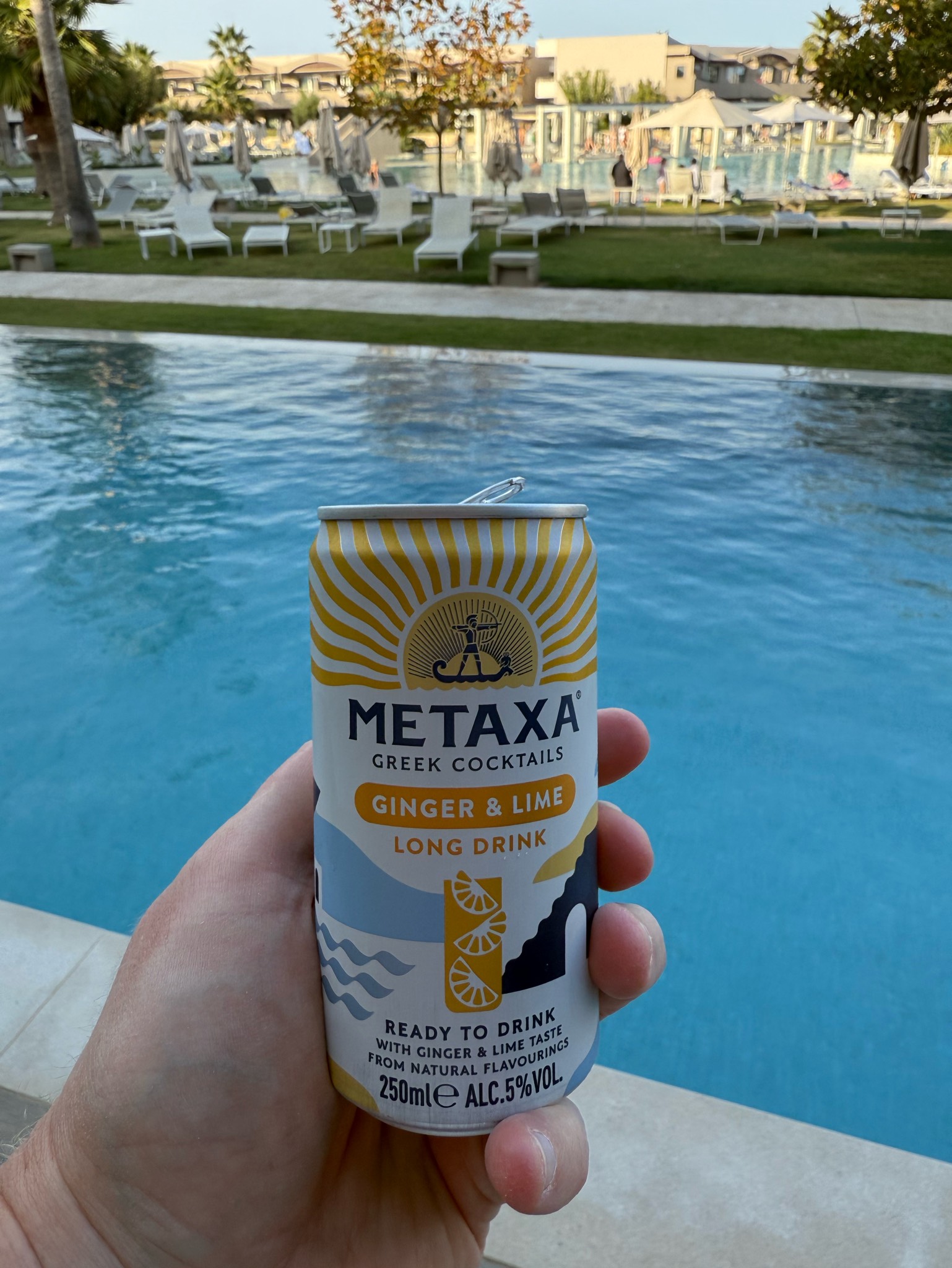 metaxa ginger & lime, Greece