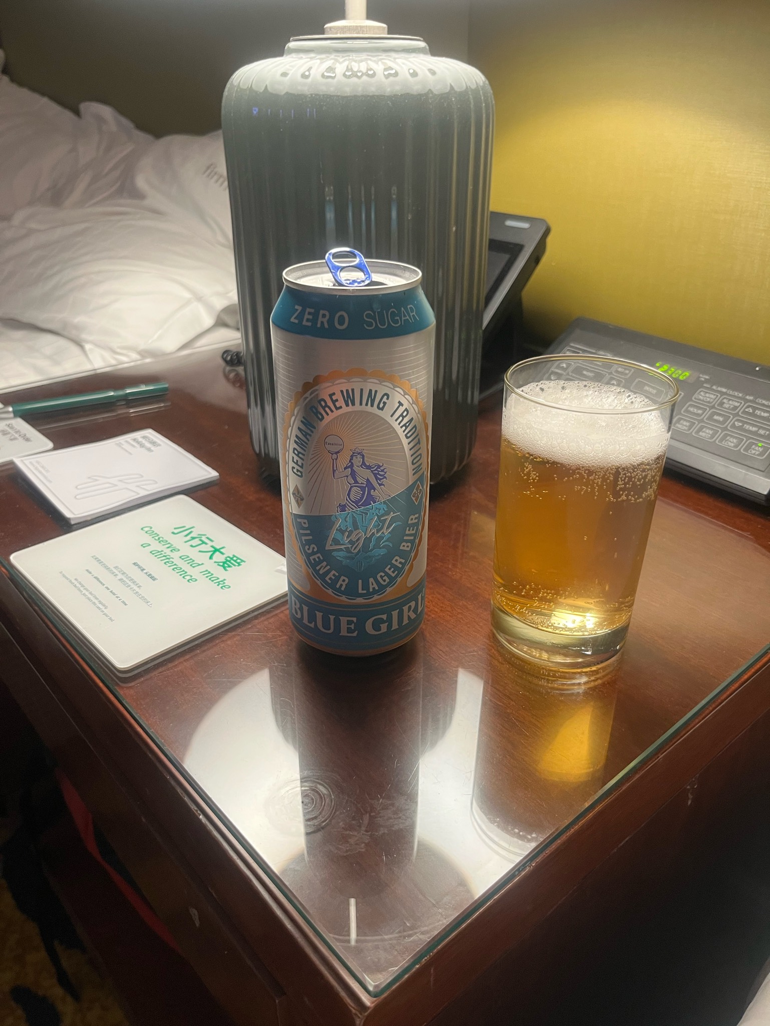 Blue Girl Light Pilsner, South Korea