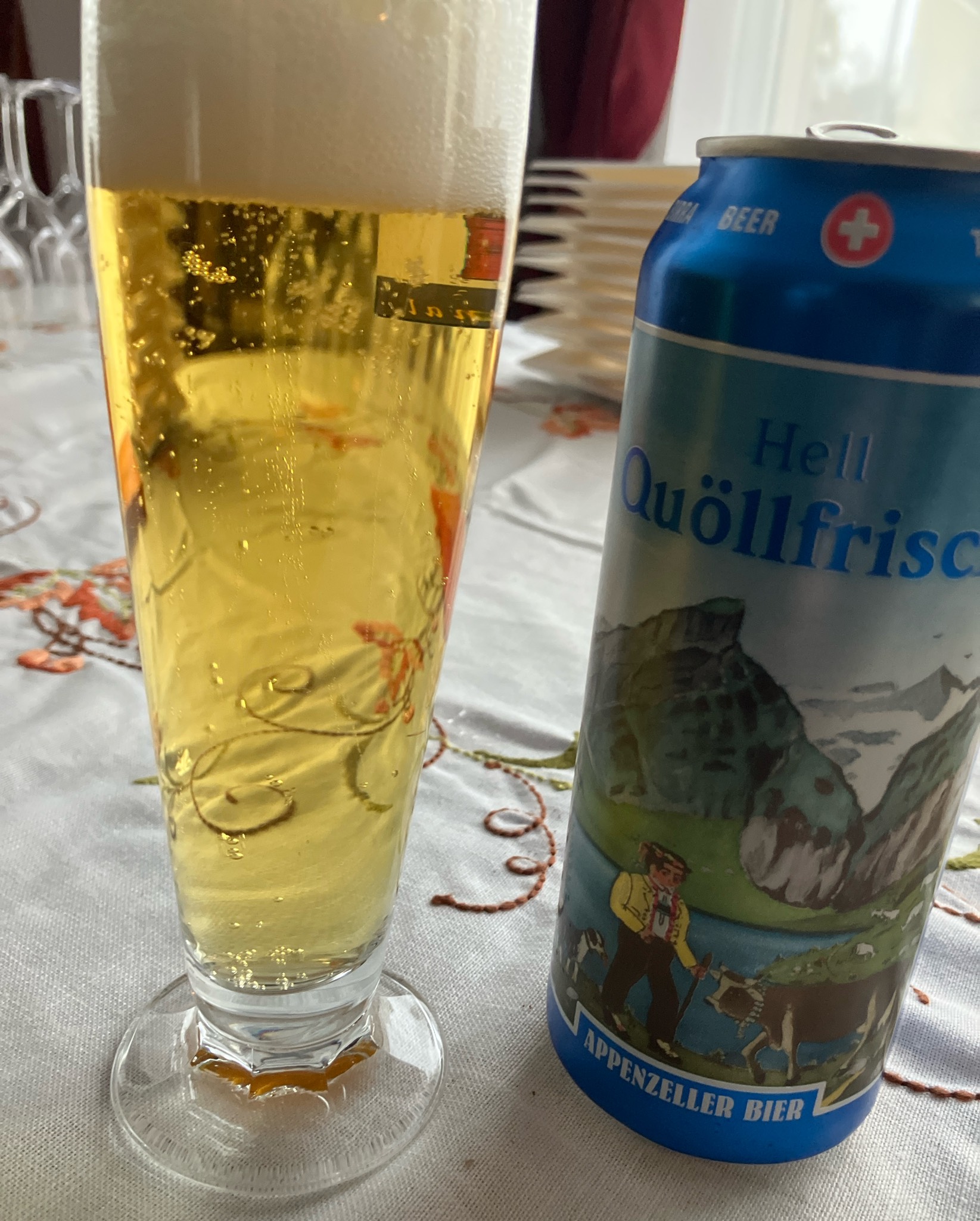 Hell Quöllfrisch, Switzerland