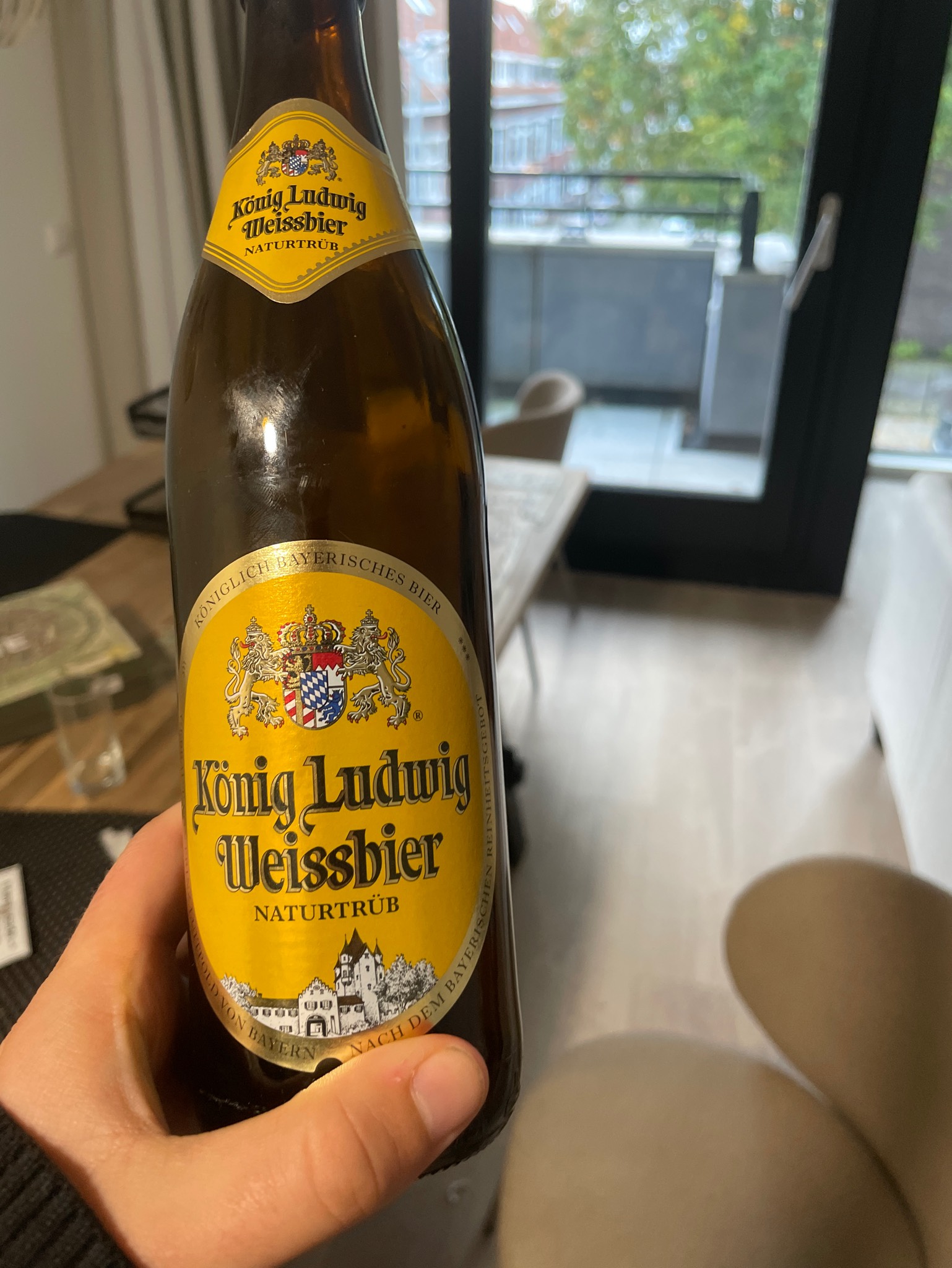 König Ludwig Weissbier Hell, König Ludwig Schlossbrauerei Kaltenberg (Warsteiner)