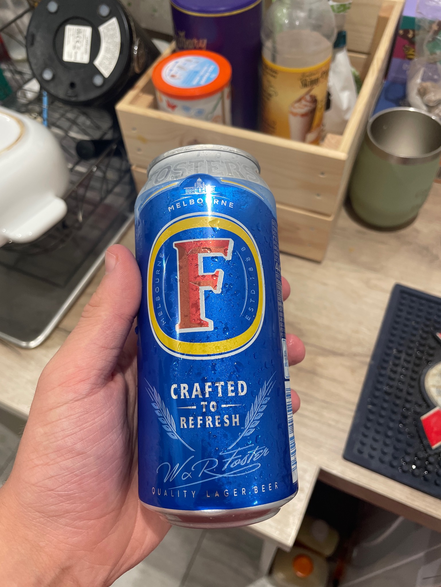Foster's 3.7%, Australia
