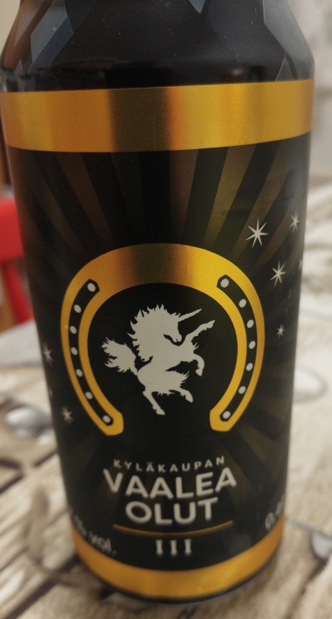 Kyläkaupan Vaalea Olut III, Finland