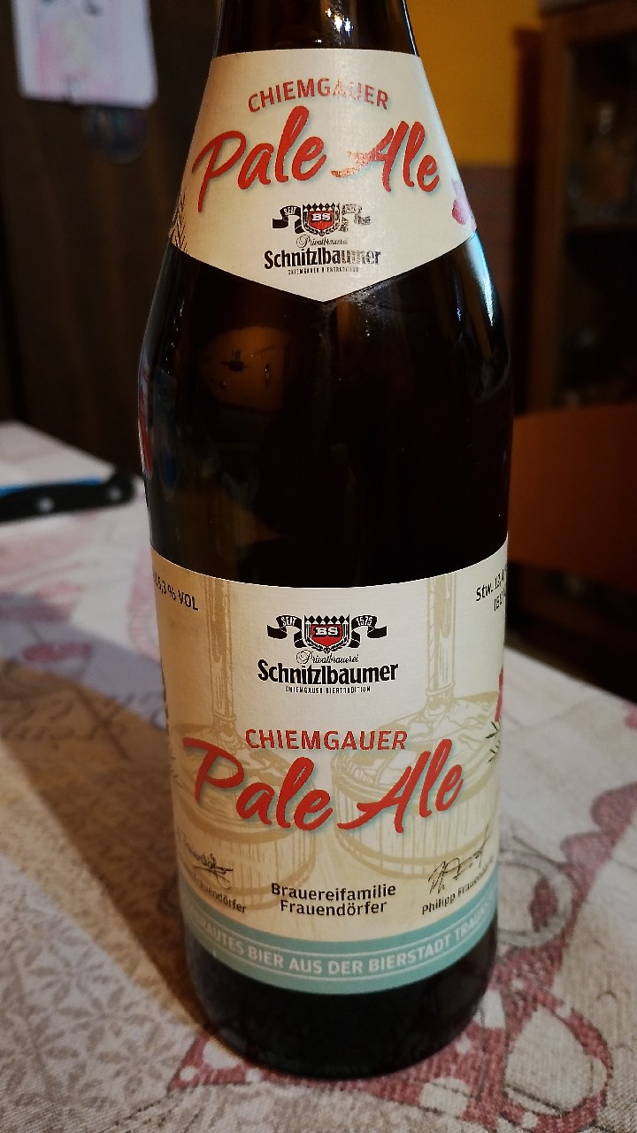 Chiemgauer Pale Ale, Privatbrauerei Schnitzlbaumer