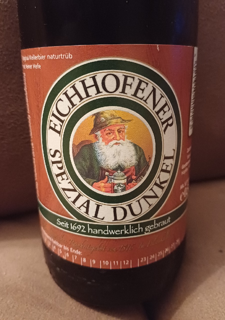 Eichhofener Spezial dunkel, Schlossbrauerei Eichhofen