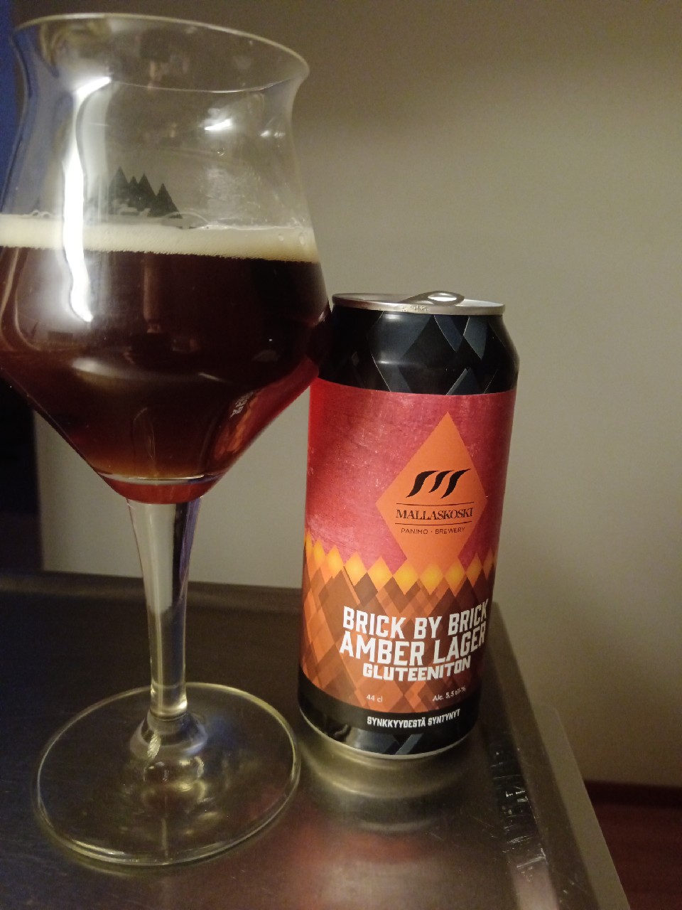 Brick By Brick Amber Lager, Finland