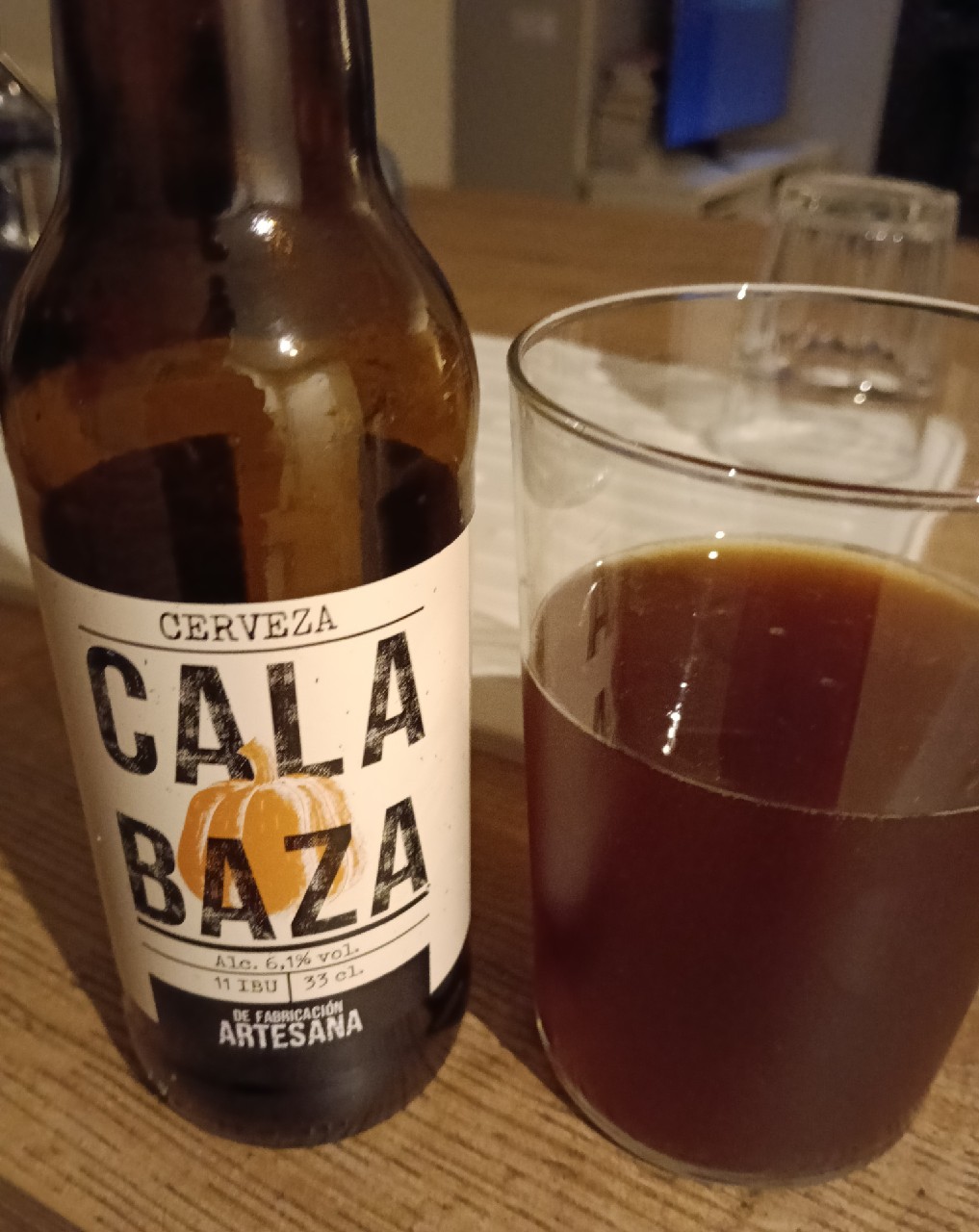 Cerveza de Calabaza de Aldi, Spain