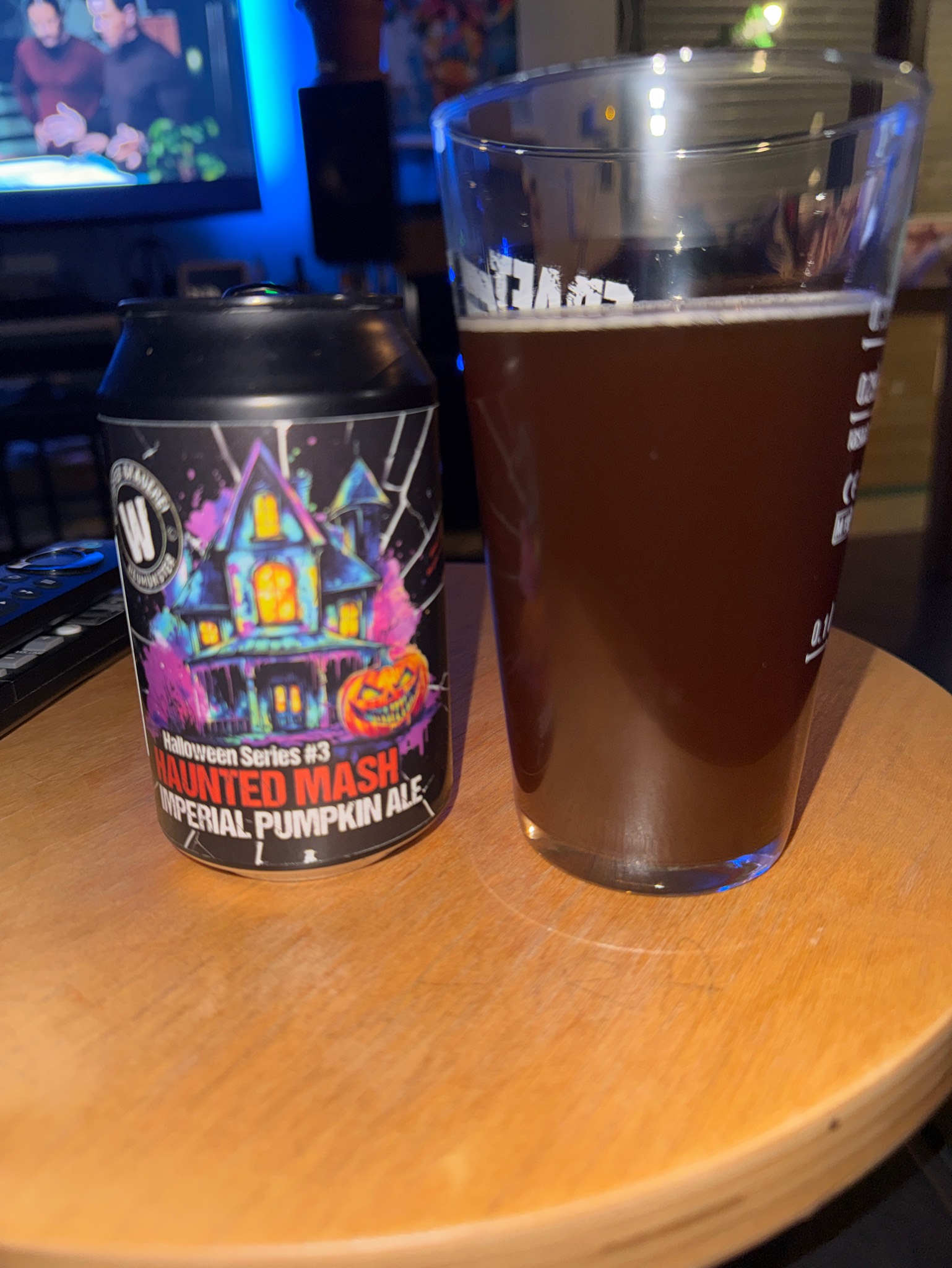 haunted mash imperial pumpkin ale halloween series #3, Wittorfer Brauerei