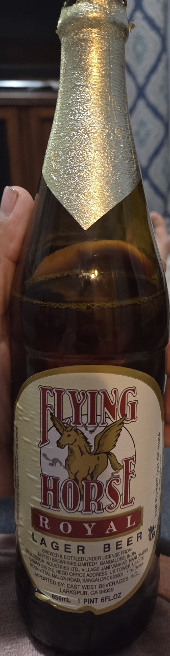 Flying Horse Royal Lager Beer, India