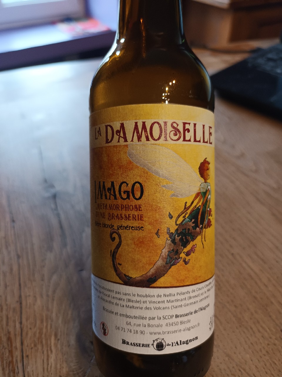 La Damoiselle Imago, Brasserie De L'Alagnon
