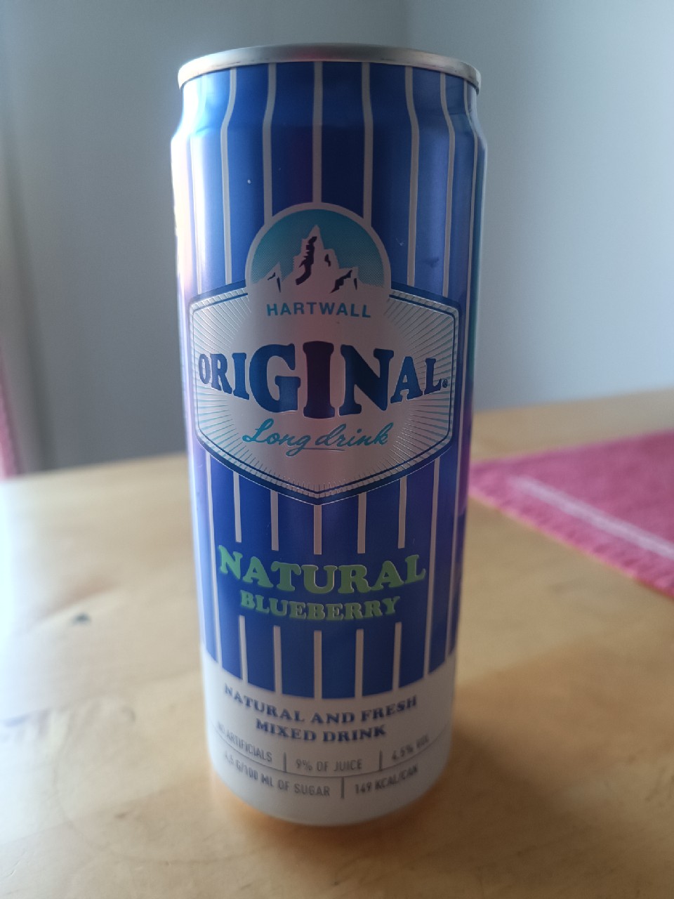 Original Long Drink Natural Blueberry, Finland