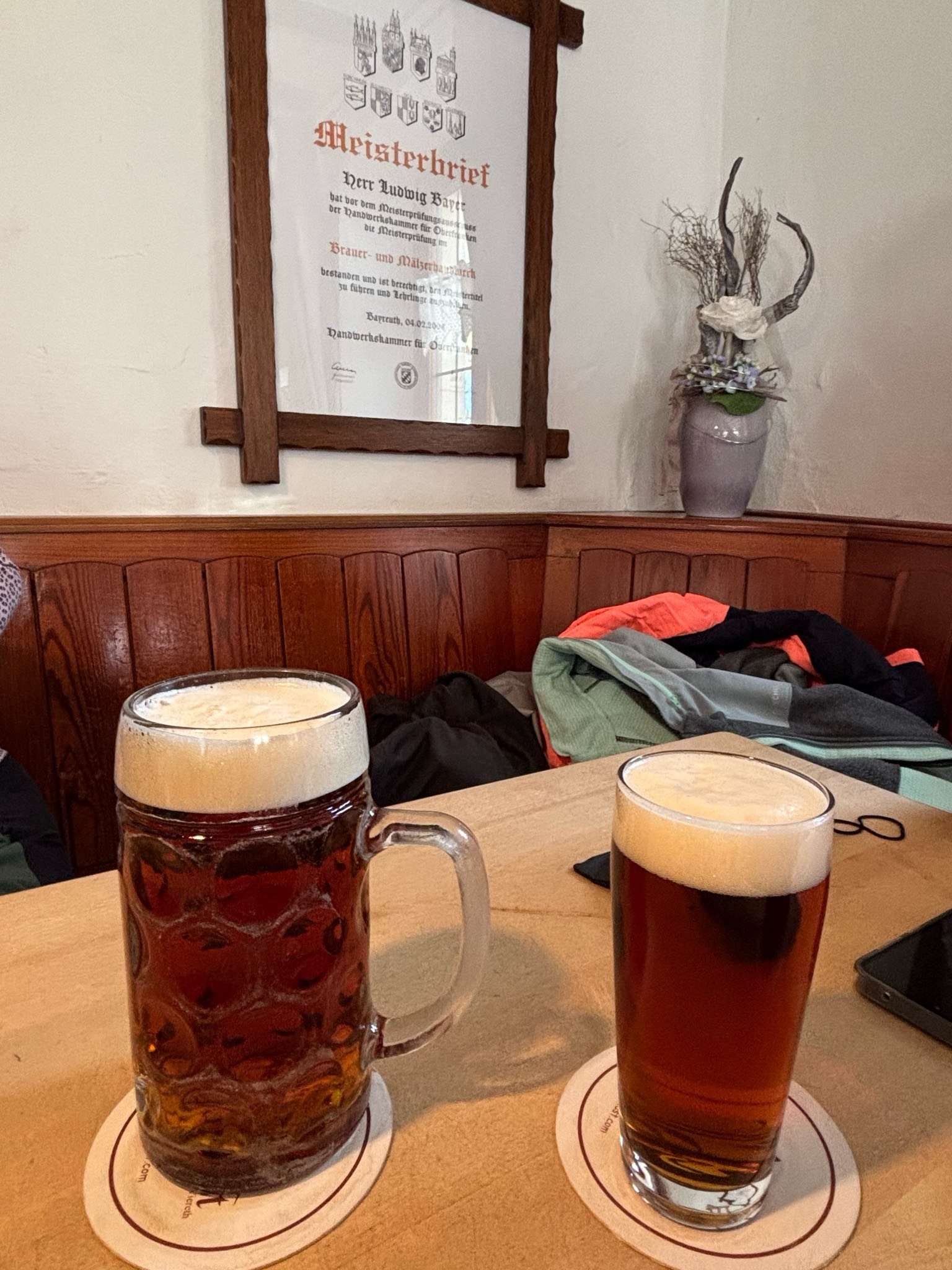 Lager Dunkel, Brauerei Gasthof Mainlust Bayer