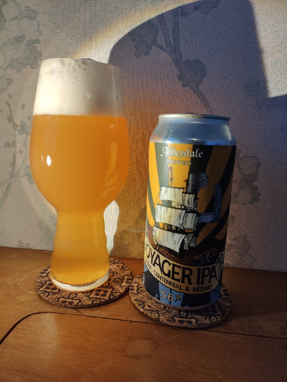 Voyager IPA: Centennial, Citra & Mosaic, Abbeydale Brewery