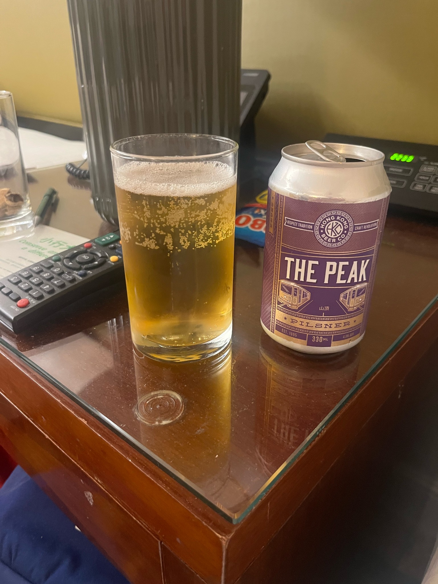 The Peak Pilsner, Hong Kong Beer Co.