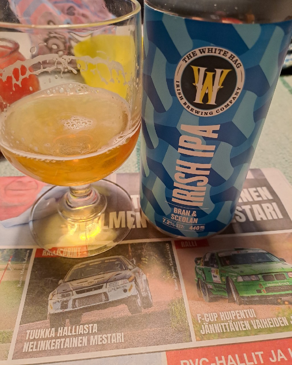 Bran & Sceolan Irish IPA, The White Hag Brewing Company