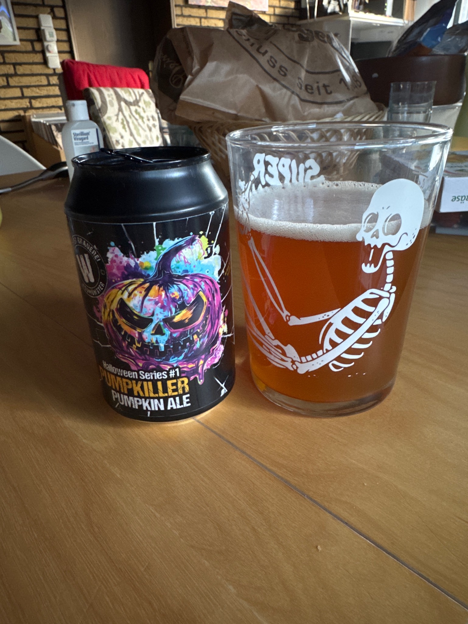 pumpkiller pumpkin ale halloween series #1, Wittorfer Brauerei