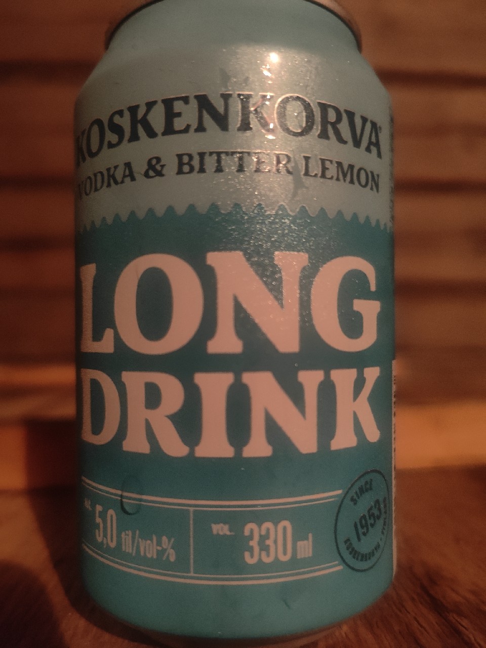 Koskenkorva Long Drink Vodka & Bitter Lemon, Finland