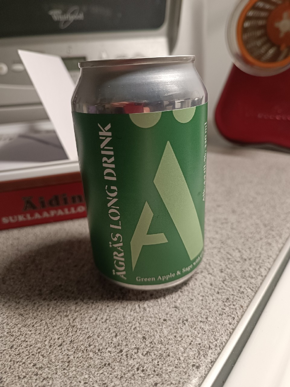 Ägräs Long Drink Green Apple & Sage With Gin, Finland