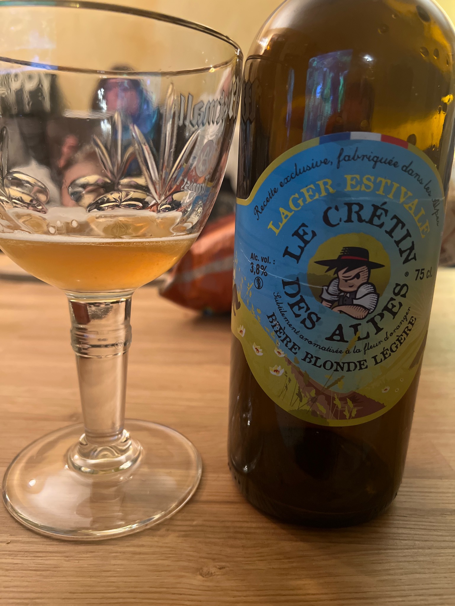 Lager estival, Le Crétin Des Alpes (Brasserie Des Cuves)