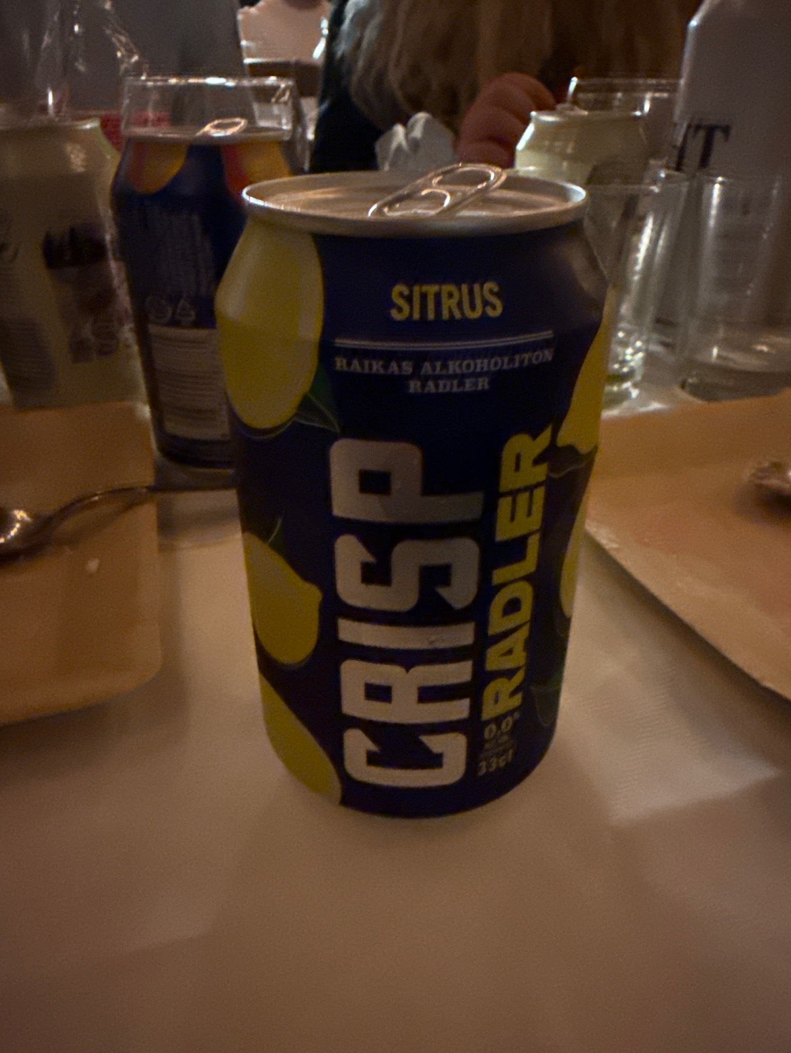 Crisp Radler Sitrus, Finland