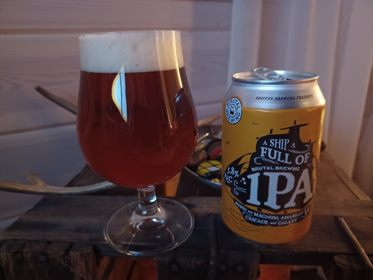 A Ship Full of IPA 5.8%, Sweden