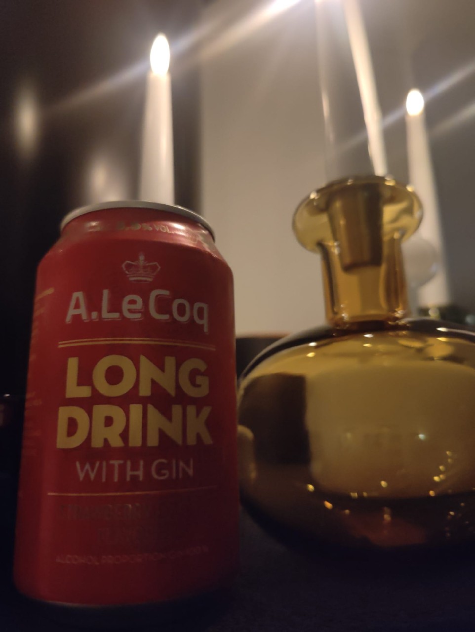 A. Le Coq GIN Strawberry-Lemon Long Drink, Estonia