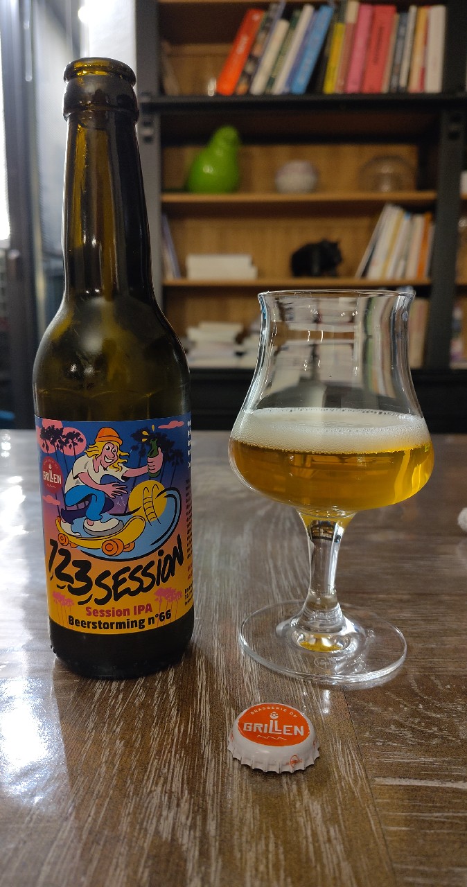 1,2,3 session, Brasserie Du Grillen