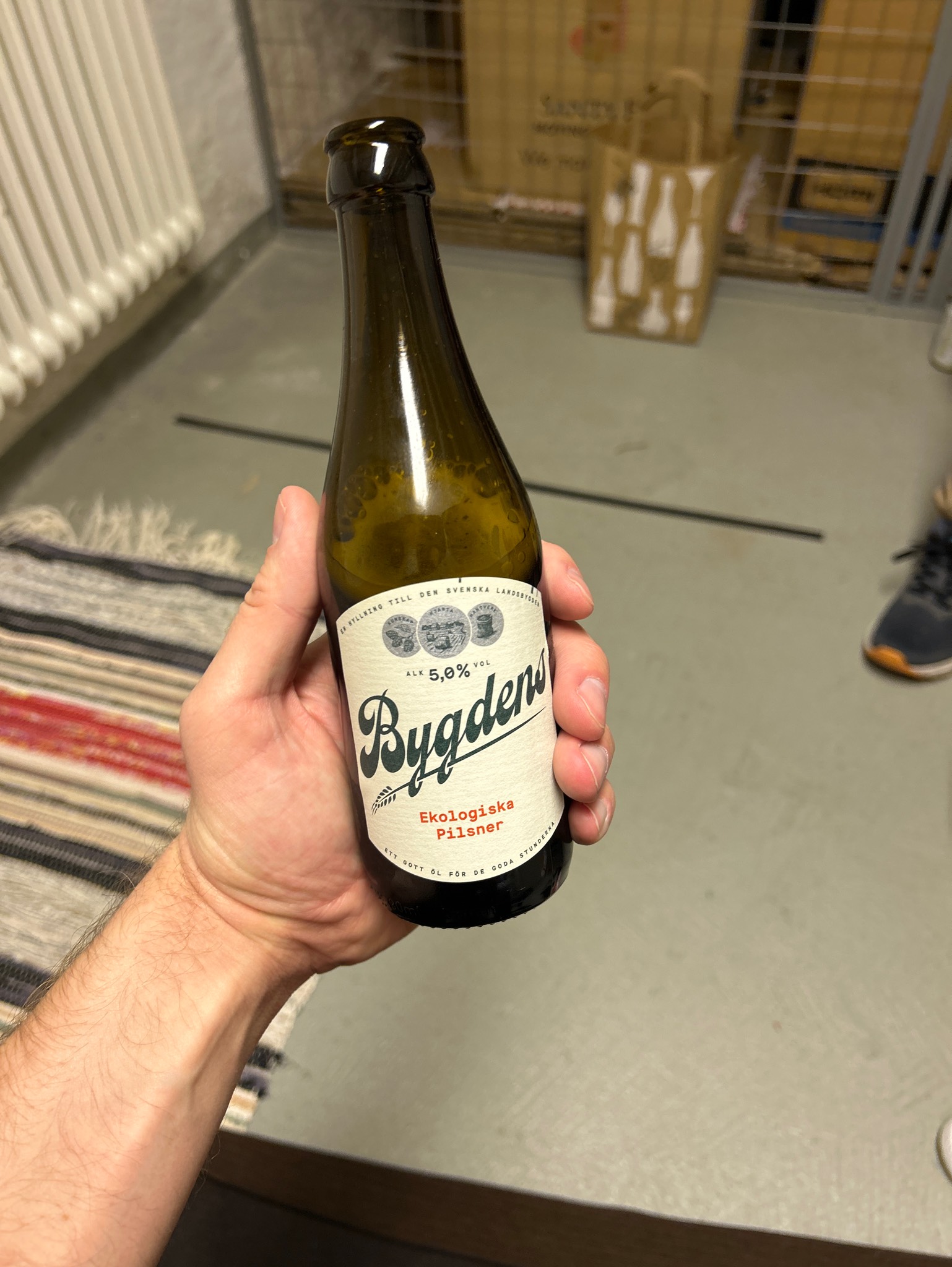 Bygdens Ekologiska Pilsner, Sweden
