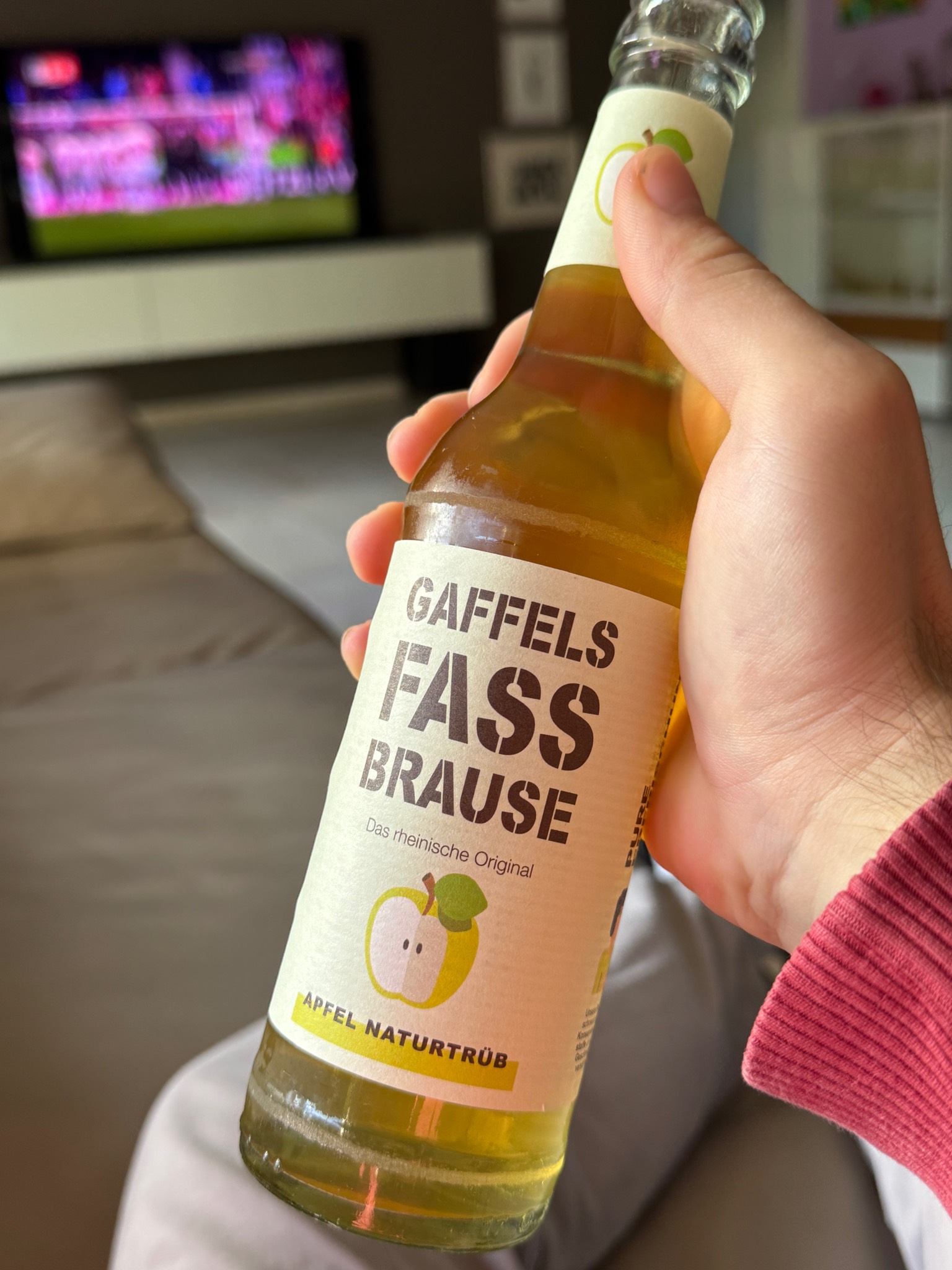 Gaffels Fass Brause Apfel Naturtrüb, Privatbrauerei Gaffel Becker & Co.