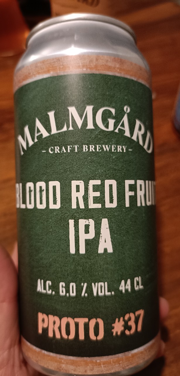 Proto #37 Blood Red Fruit IPA, Finland