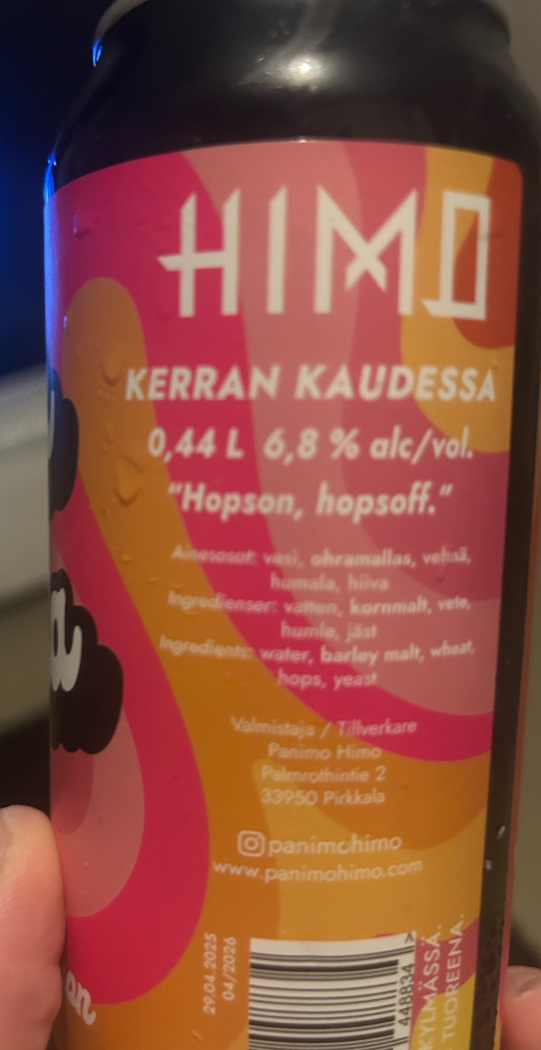 Kerran Kaudessa, Panimo HIMO