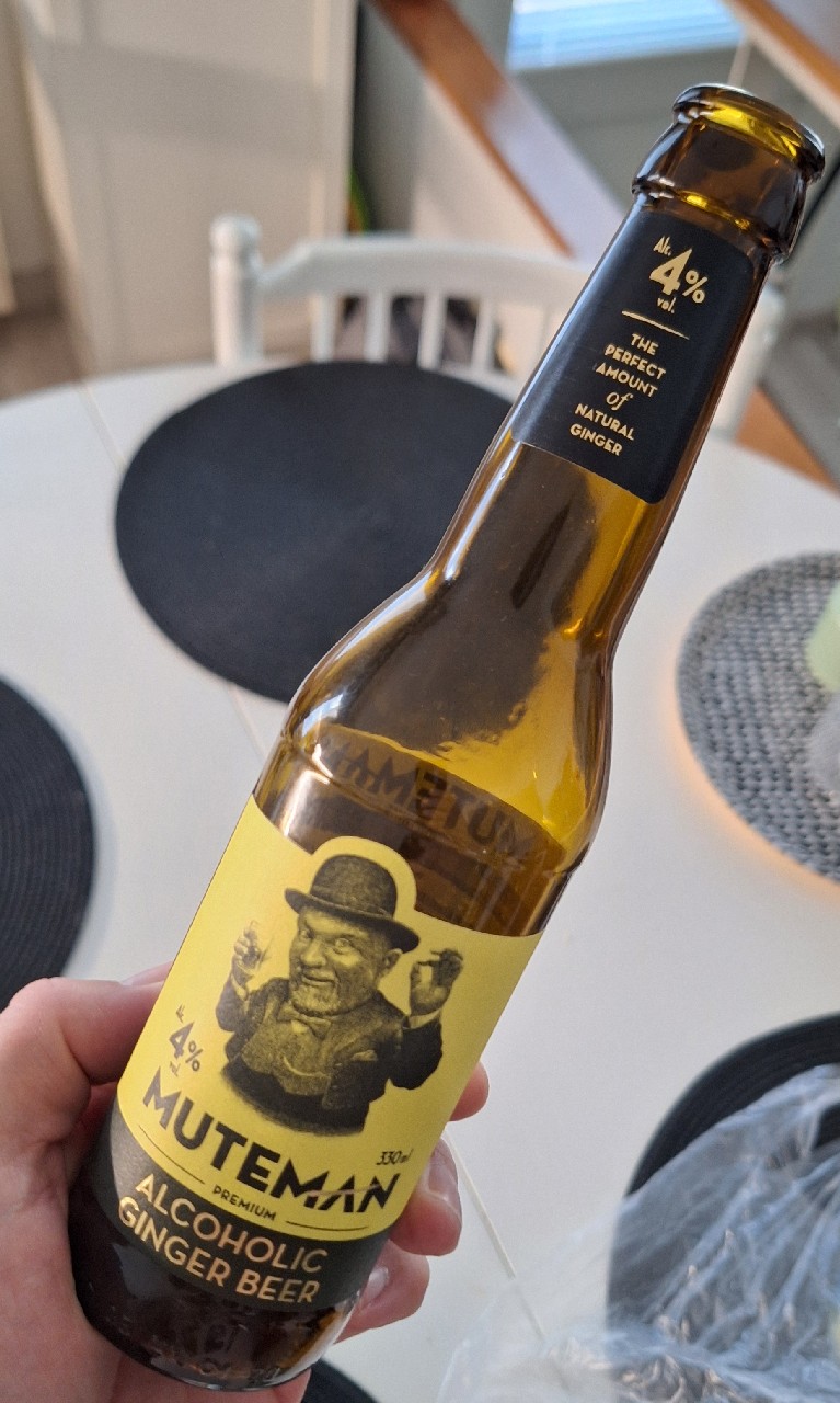 Muteman Alcoholic Ginger Beer, Finland