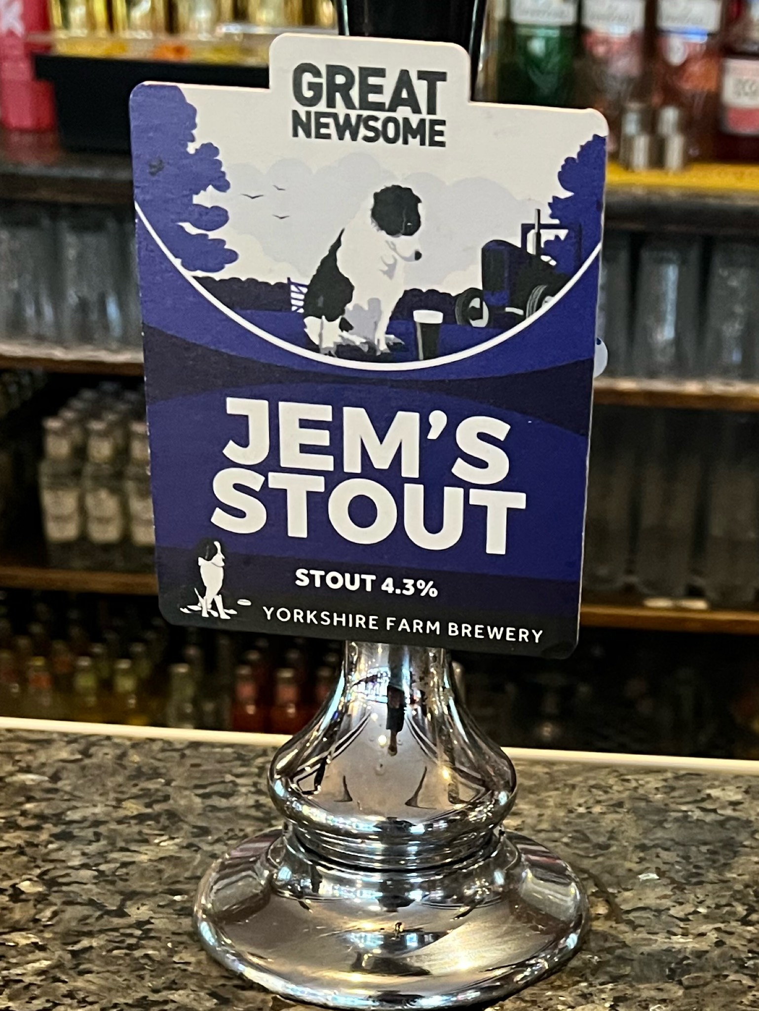 Jem's Stout, Great Newsome Brewer
