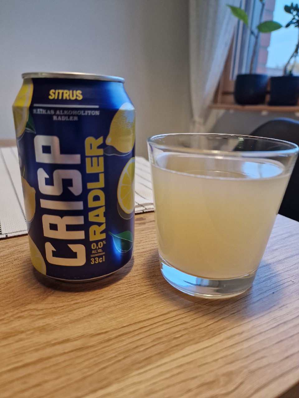 Crisp Radler Sitrus, Finland