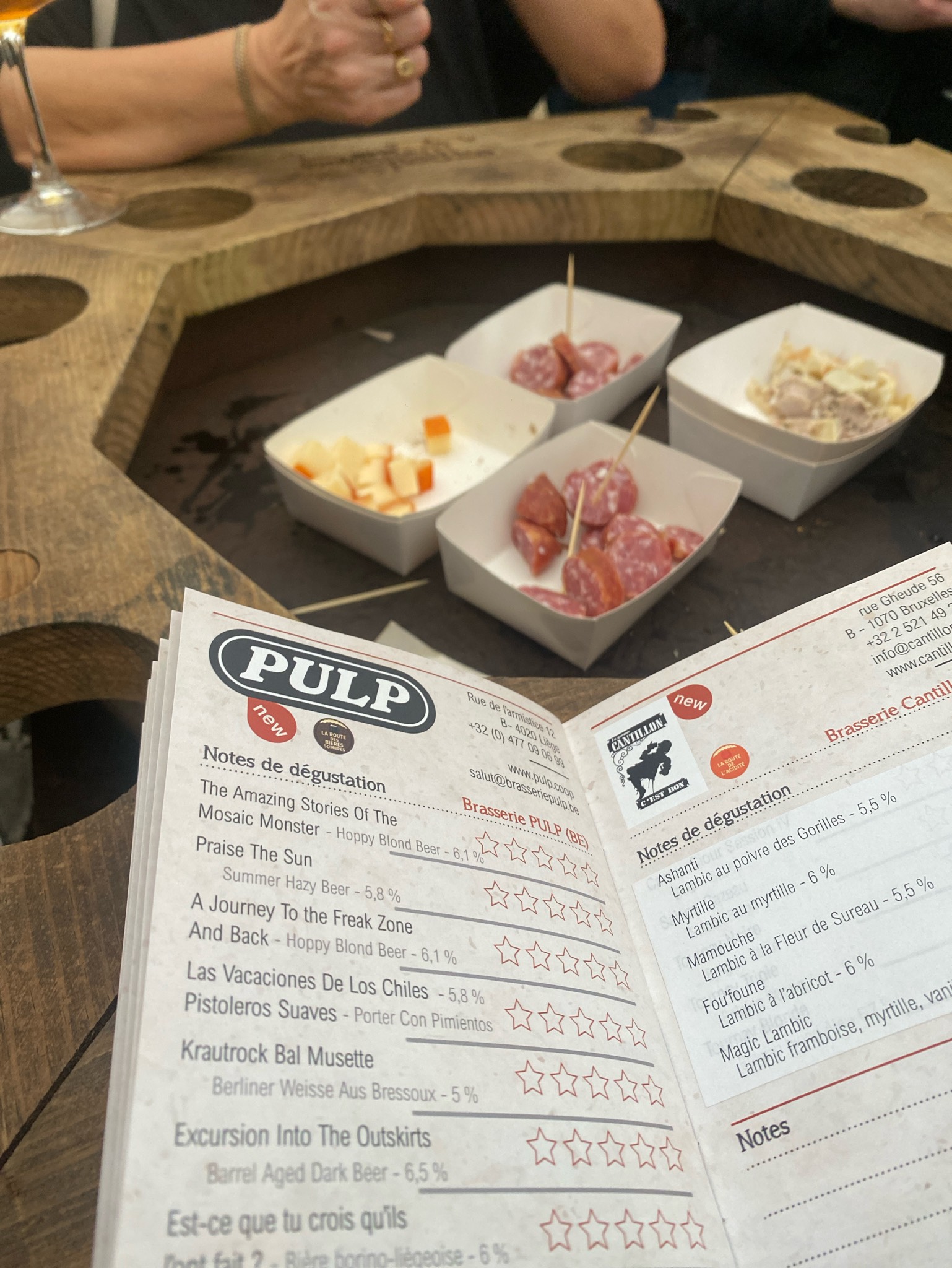 Praise The Sun, PULP Brasserie Urbaine