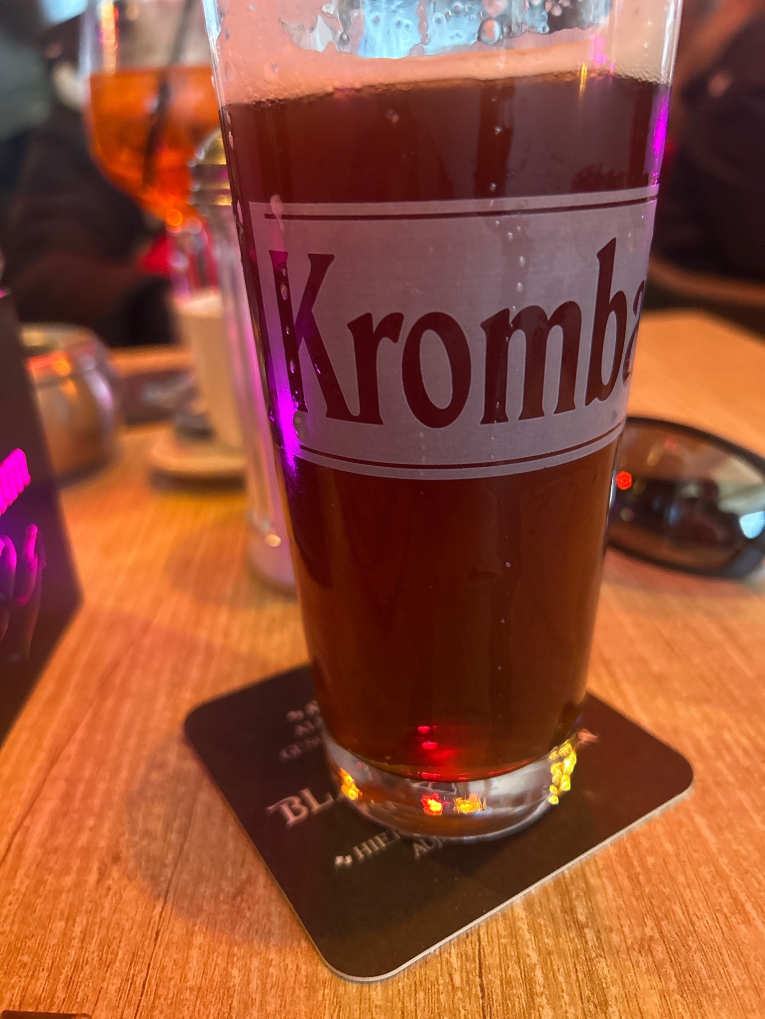 Krombacher Naturtrübes Dunkel, Germany