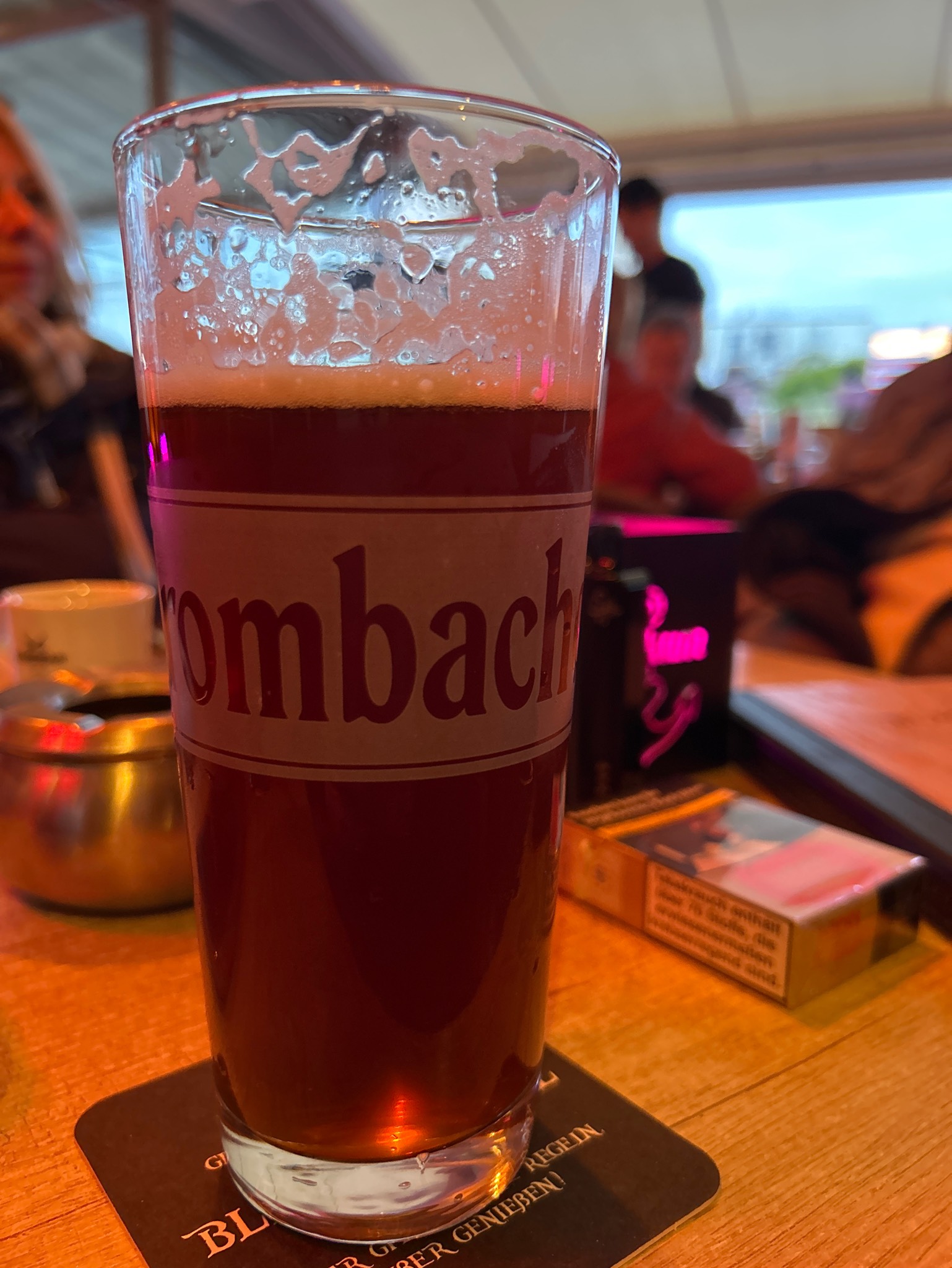 Krombacher Naturtrübes Dunkel, Germany