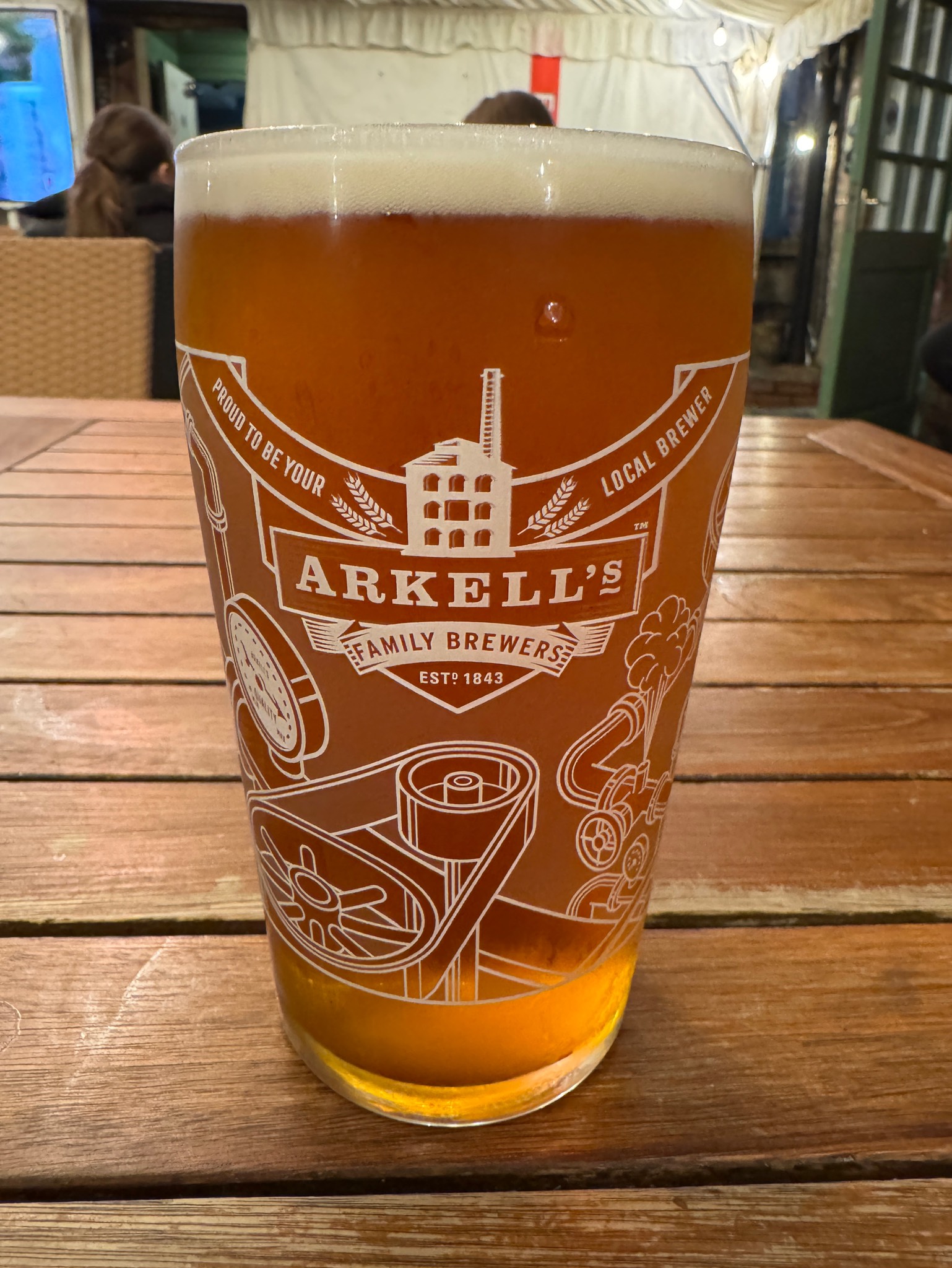 Hurricane Ale, Arkell's Brewery