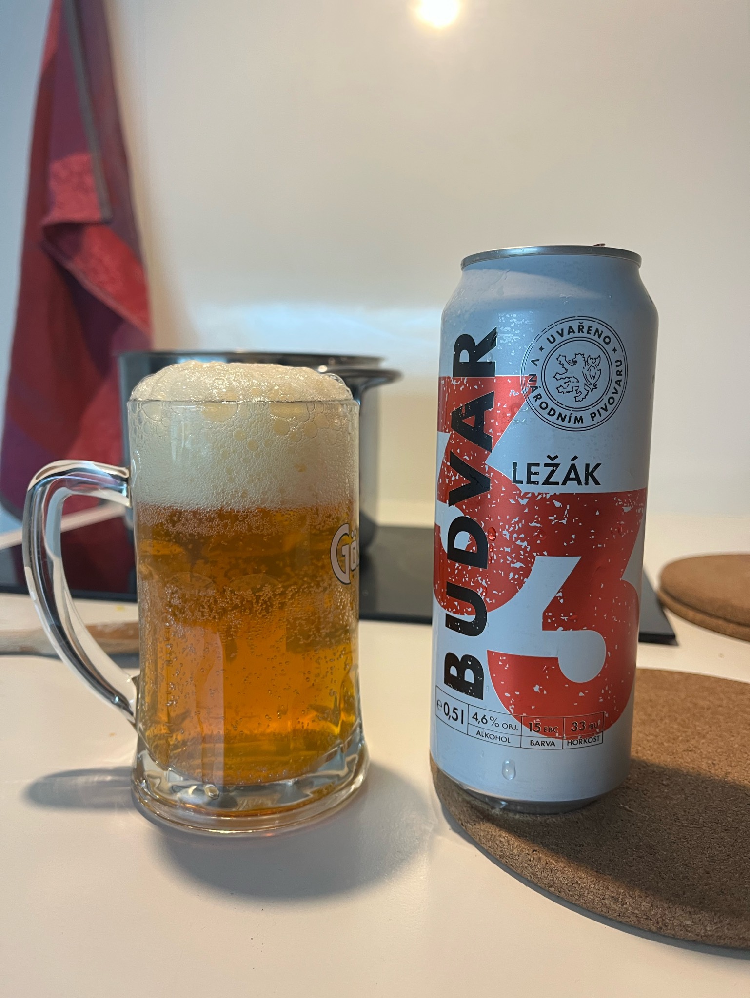 Budvar 33 Ležák, Czech Republic