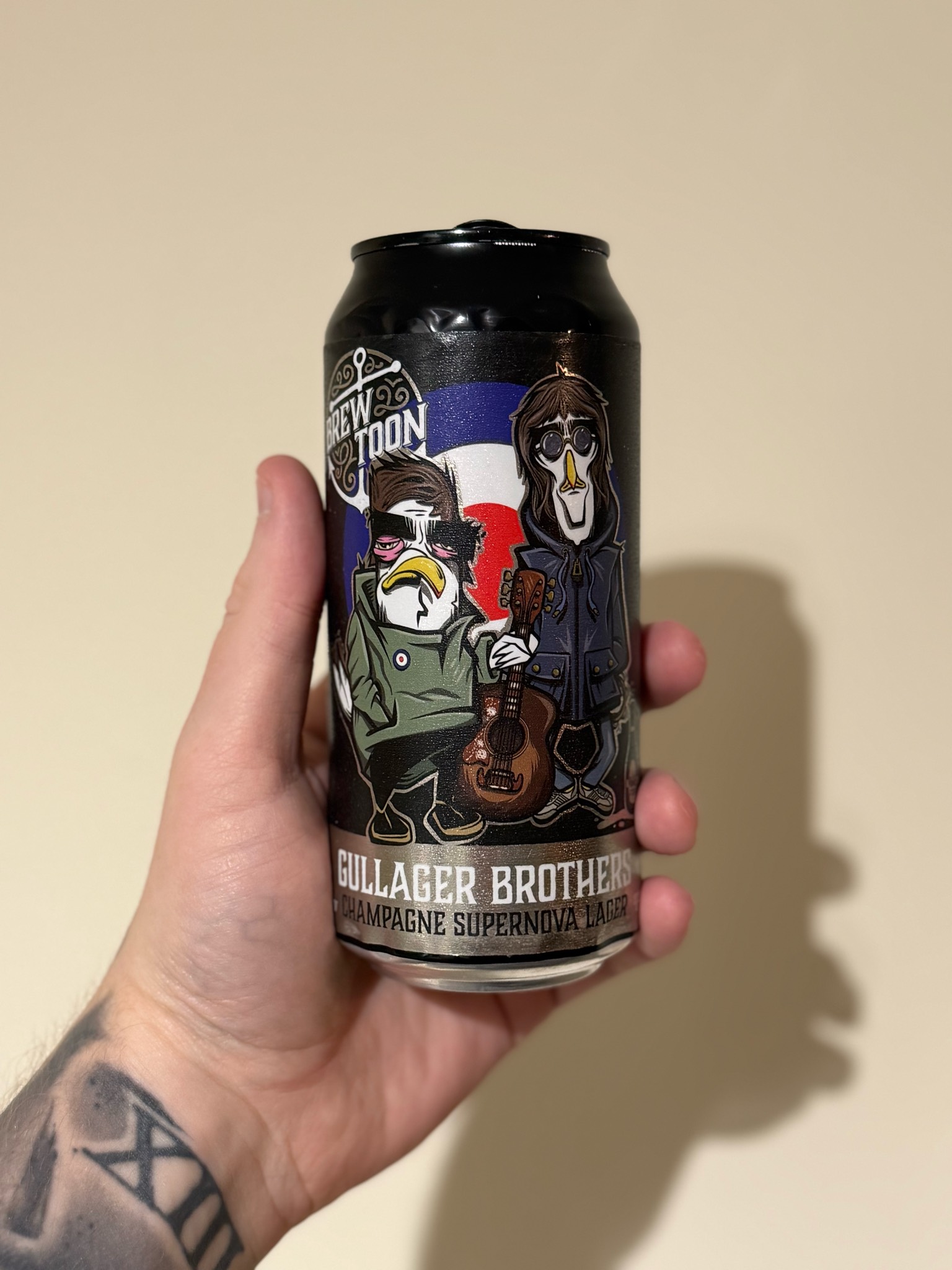 Gullagher Brothers Champagne Supernova Larger, Brew Toon