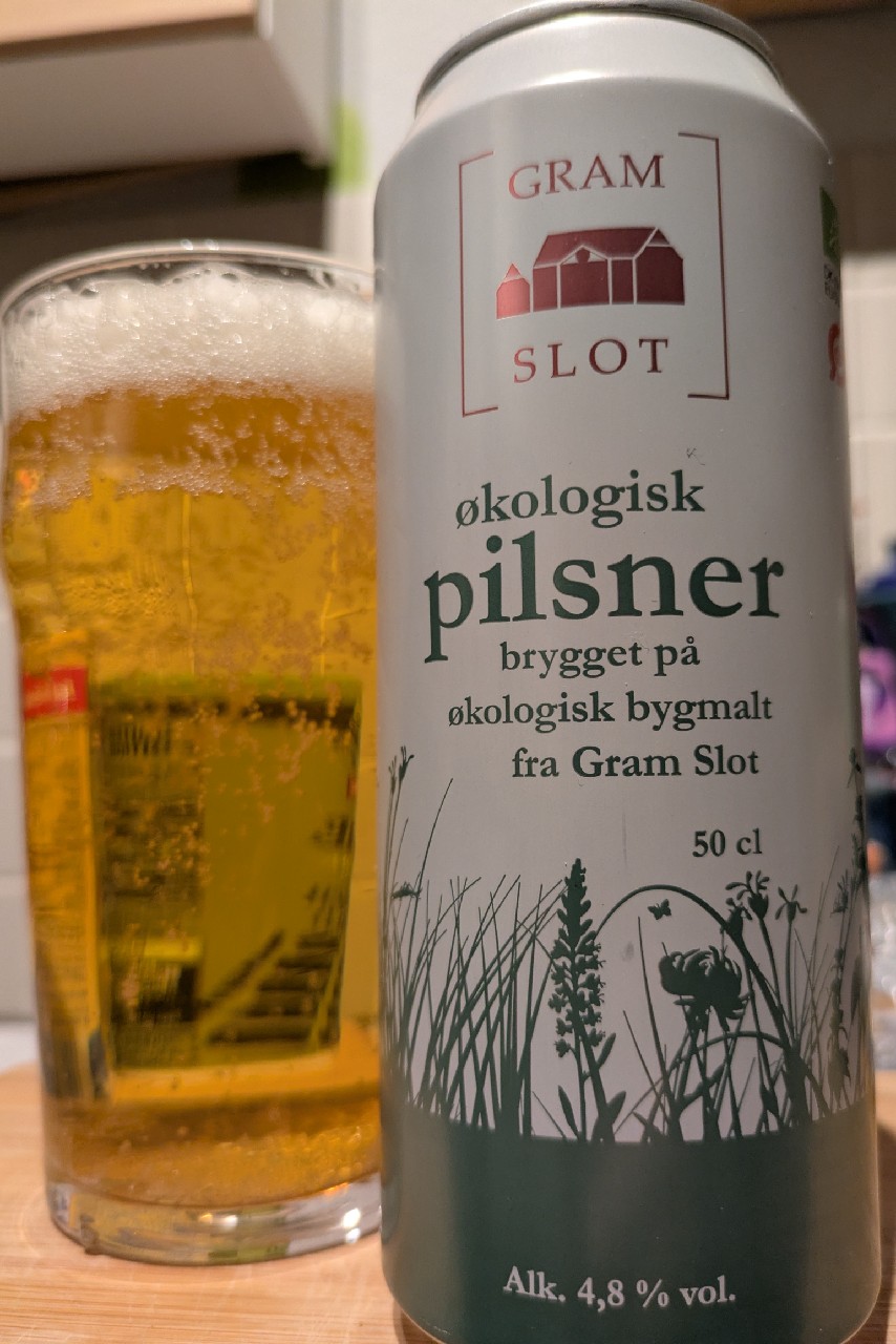 Gram Slot Økologisk Pilsner, Bryggeriet S.C. Fuglsang
