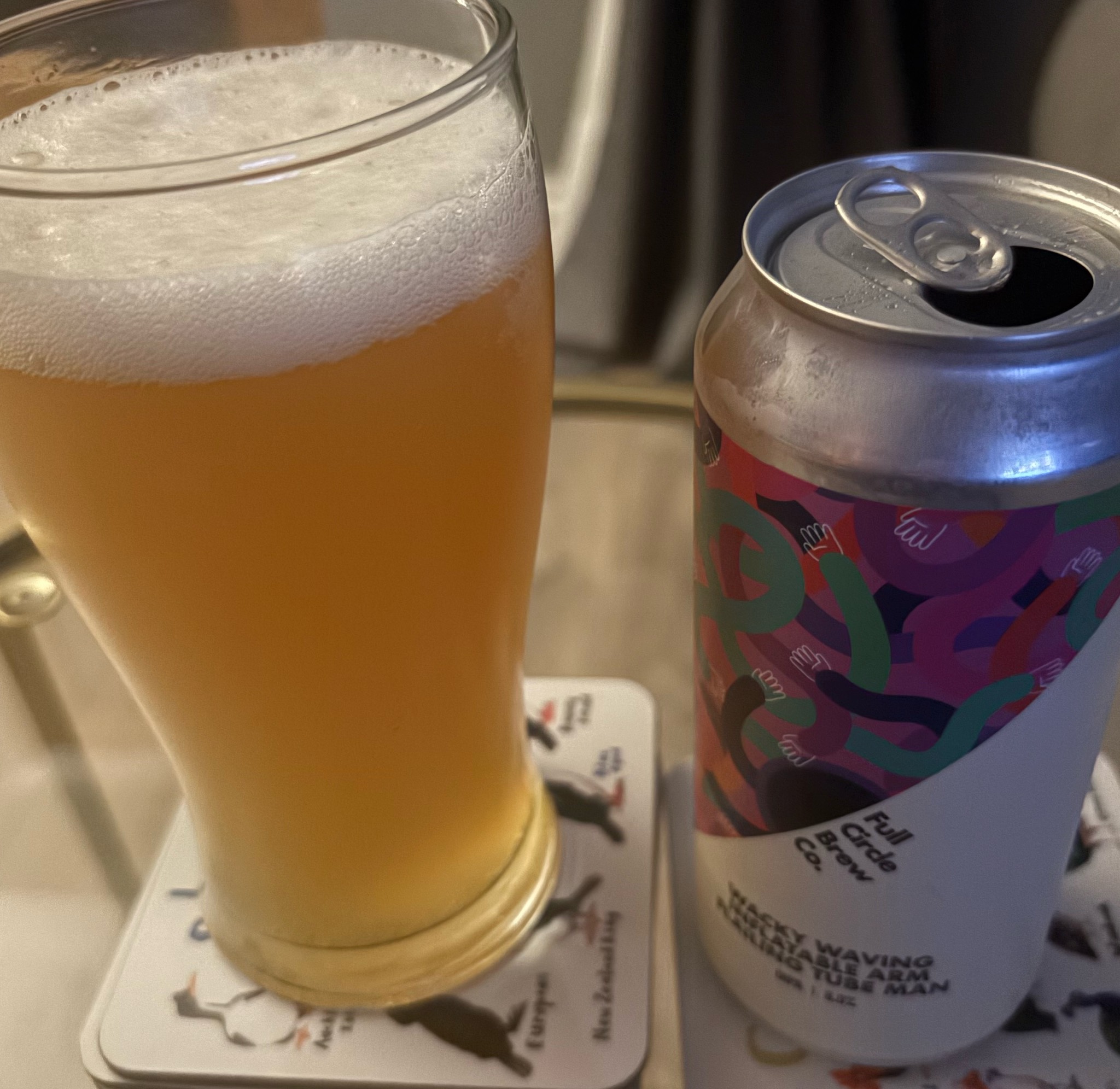 Wacky Waving Inflatable Arm Flailing Tube Man, Full Circle Brew Co.