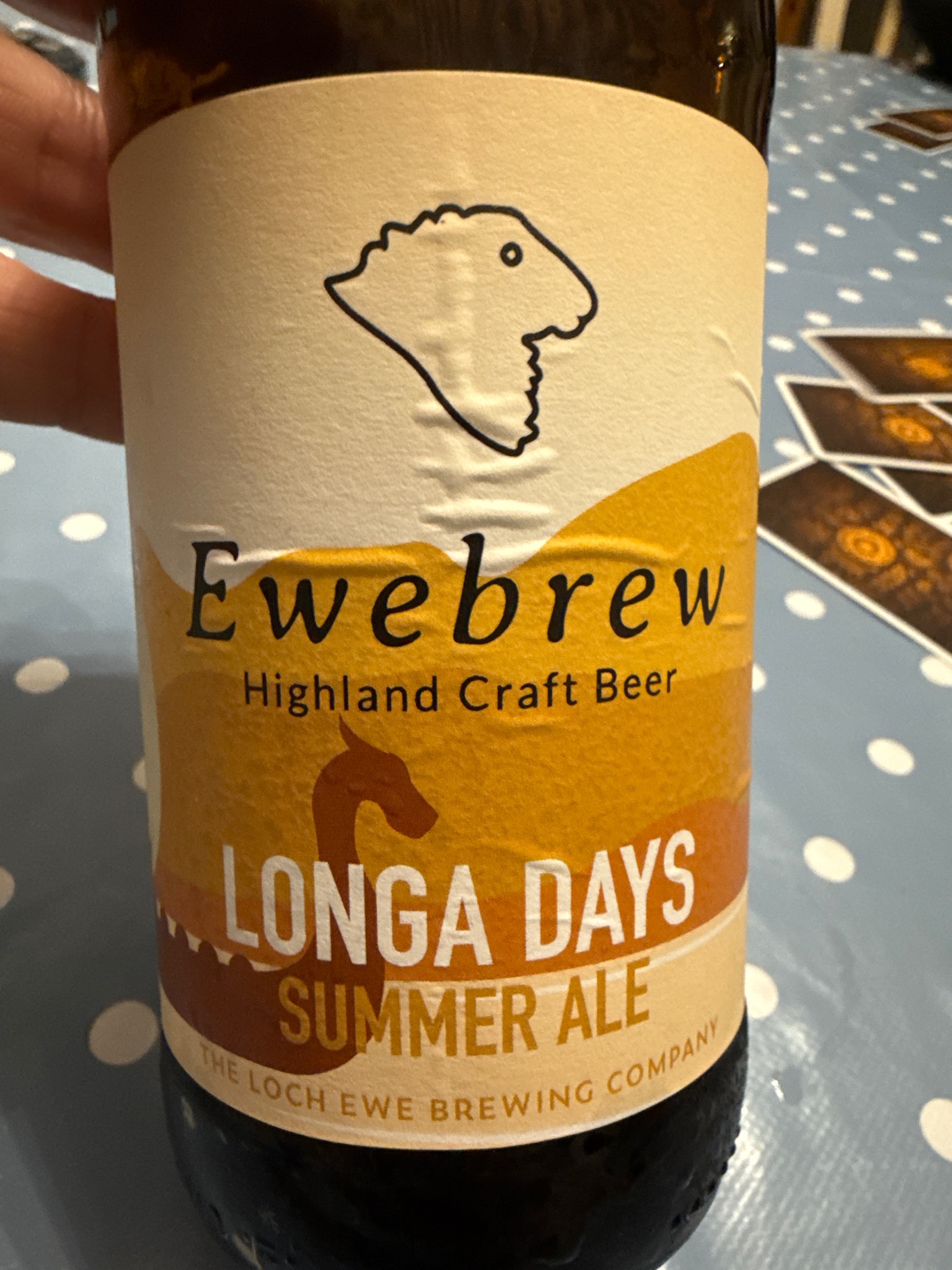 Longa Days Summer Ale, The Loch Ewe Brewing Company Ltd