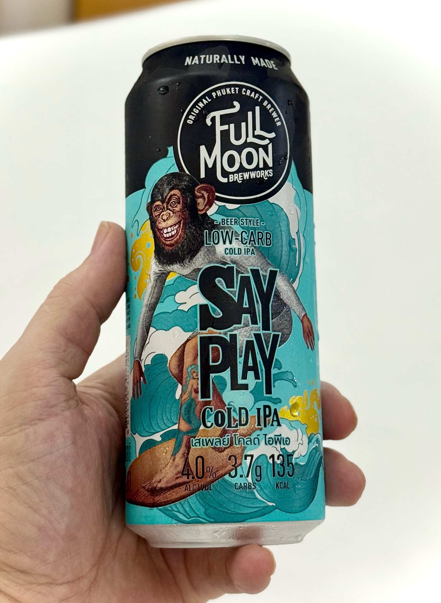 Say Play Cold IPA, Full Moon Brew Works