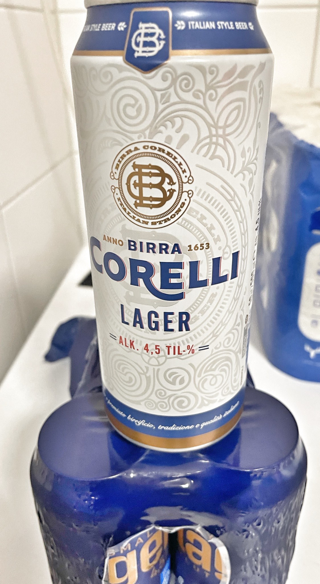Birra Corelli Lager, Font Salem (Damm)