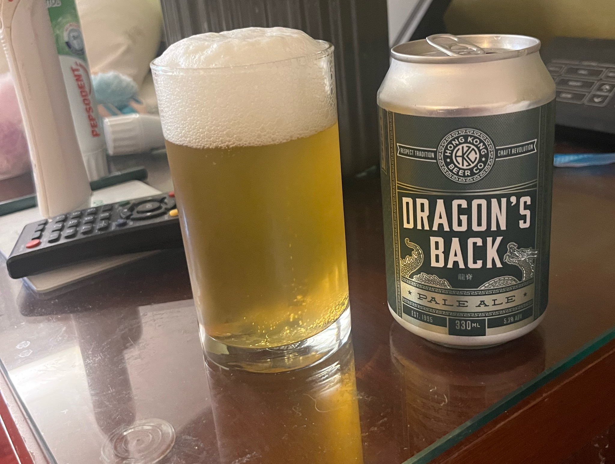 Dragon's Back Pale Ale, Hong Kong Beer Co.