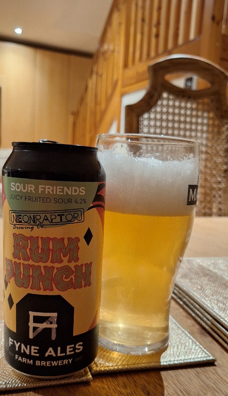 Sour Friends Rum Punch, Scotland