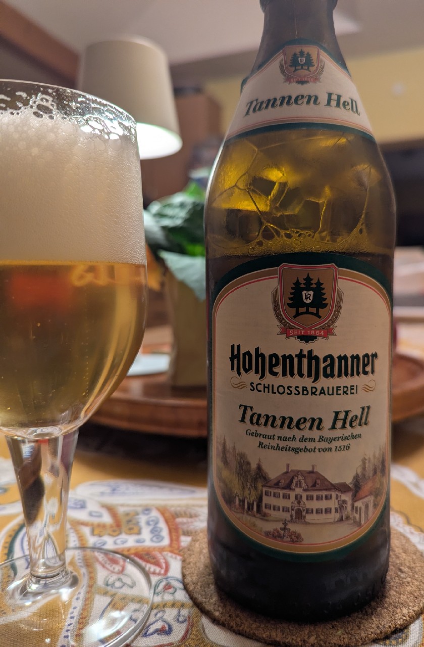 Tannen Hell, Hohenthanner Schlossbrauerei